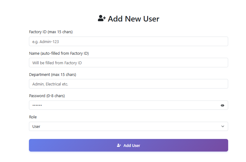 Add New User